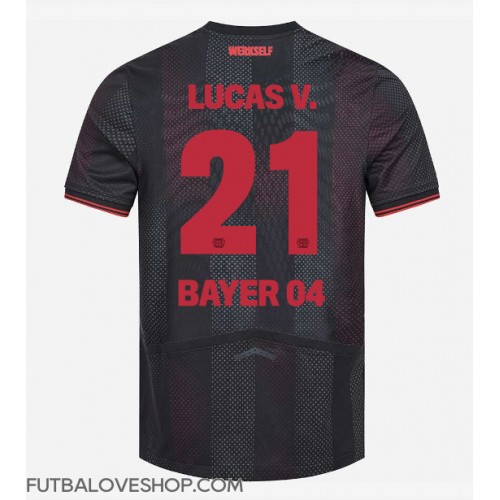 Dres Bayer Leverkusen Lucas Vazquez #21 Domáci 2025-26 Krátky Rukáv
